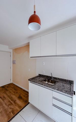 Apartamento à venda com 34m², 2 quartos e 1 vagaCozinha