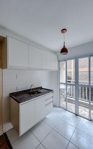 Apartamento à venda com 34m², 2 quartos e 1 vagaCozinha