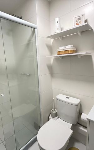Apartamento para alugar com 52m², 2 quartos e 1 vagaBanheiro da Suíte