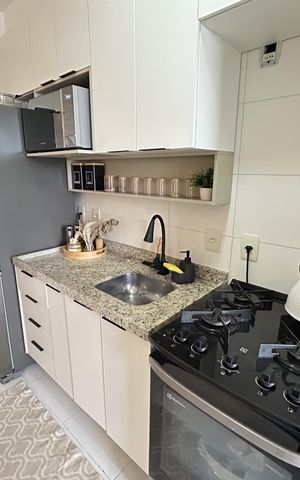 Apartamento para alugar com 52m², 2 quartos e 1 vagaCozinha