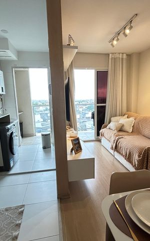 Apartamento para alugar com 52m², 2 quartos e 1 vagaSala