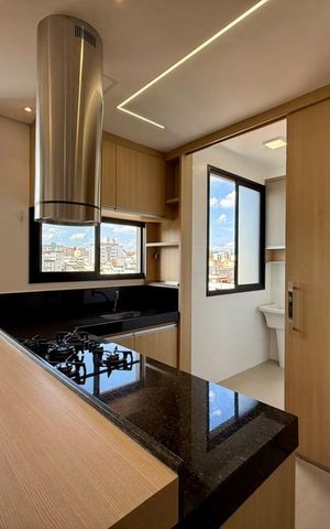 Apartamento à venda com 67m², 2 quartos e 2 vagas Apartamento à venda com 67m², 2 quartos e 2 vagasCozinha