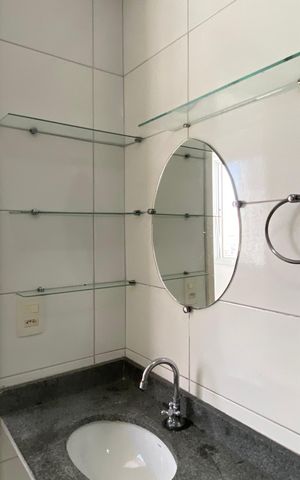 Apartamento para alugar com 33m², 1 quarto e sem vaga Apartamento para alugar com 33m², 1 quarto e sem vagaBanheiro