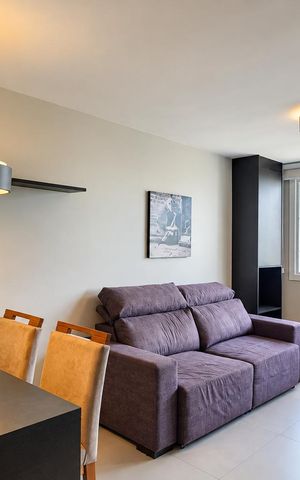 Apartamento para alugar com 53m², 1 quarto e 1 vaga Apartamento para alugar com 53m², 1 quarto e 1 vagaSala