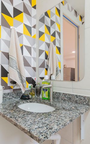 Studio para alugar com 32m², 1 quarto e sem vagaBanheiro