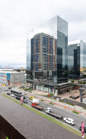 Studio para alugar com 32m², 1 quarto e sem vagaVaranda