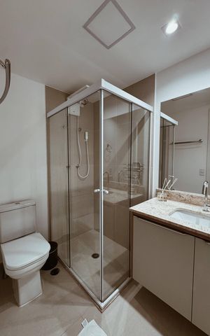 Apartamento para alugar com 30m², 1 quarto e sem vaga Apartamento para alugar com 30m², 1 quarto e sem vagaBanheiro