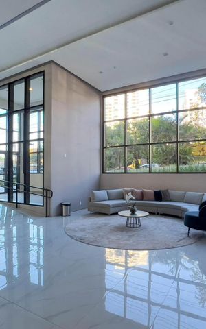 Studio para alugar com 32m², 1 quarto e sem vaga Studio para alugar com 32m², 1 quarto e sem vagaHall de entrada