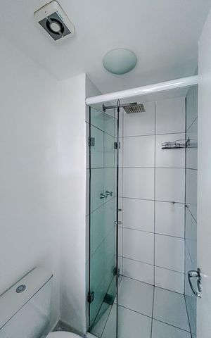 Apartamento à venda com 40m², 1 quarto e 1 vagaBanheiro