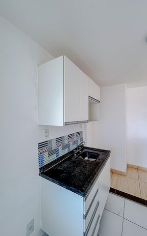 Apartamento à venda com 40m², 1 quarto e 1 vagaCozinha