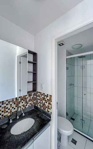 Apartamento à venda com 40m², 1 quarto e 1 vagaBanheiro