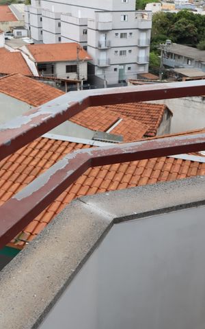Apartamento à venda com 74m², 2 quartos e 1 vagaVaranda do quarto