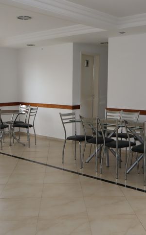 Apartamento à venda com 74m², 2 quartos e 1 vagaÁrea comum - Salão de festas