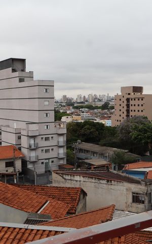 Apartamento à venda com 74m², 2 quartos e 1 vagaVaranda do quarto