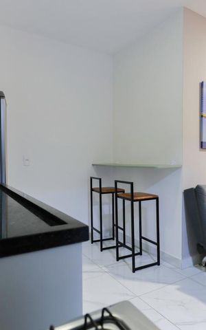 Apartamento para alugar com 32m², 1 quarto e sem vaga Apartamento para alugar com 32m², 1 quarto e sem vagaCozinha