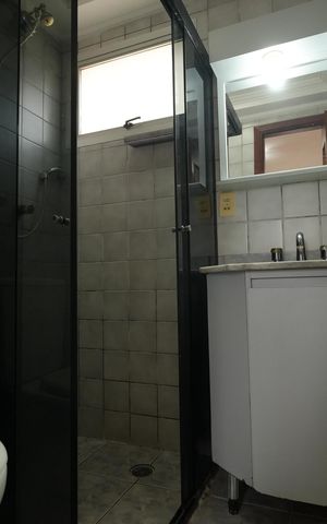 Apartamento para alugar com 77m², 2 quartos e 2 vagasBanheiro da Suíte