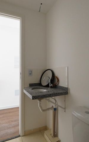 Studio para alugar com 26m², 1 quarto e sem vagaBanheiro