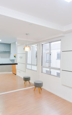 Apartamento para alugar com 42m², 2 quartos e 1 vagaSala