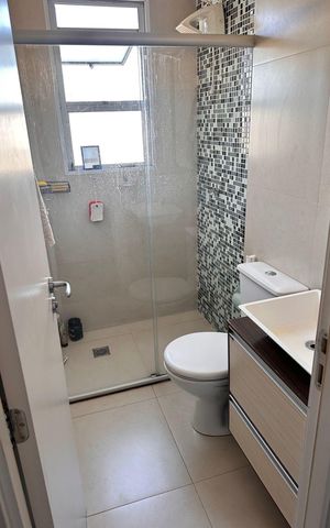 Apartamento à venda com 46m², 2 quartos e 1 vaga Apartamento à venda com 46m², 2 quartos e 1 vagaBanheiro