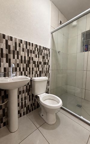 Casa para alugar com 80m², 1 quarto e sem vaga Casa para alugar com 80m², 1 quarto e sem vagaBanheiro