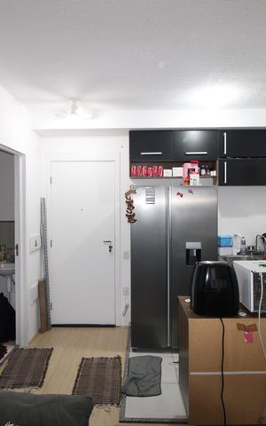 Apartamento à venda com 38m², 2 quartos e sem vagaSala/Cozinha