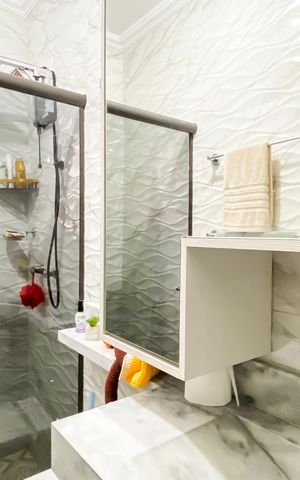Casa à venda com 50m², 2 quartos e 2 vagasBanheiro da Suíte