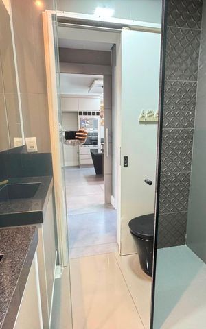 Casa de condomínio para alugar com 100m², 3 quartos e 4 vagas Casa de condomínio para alugar com 100m², 3 quartos e 4 vagasBanheiro