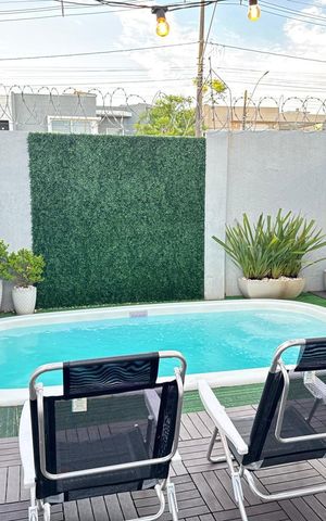Casa de condomínio para alugar com 100m², 3 quartos e 4 vagas Casa de condomínio para alugar com 100m², 3 quartos e 4 vagasÁrea externa