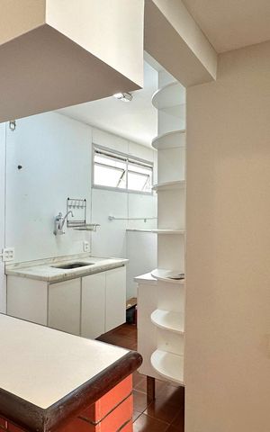 Apartamento à venda com 58m², 1 quarto e 1 vaga
