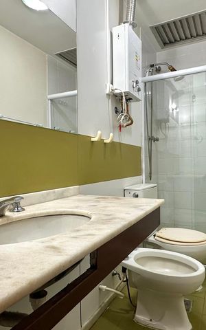 Apartamento à venda com 58m², 1 quarto e 1 vaga