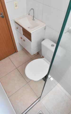 Apartamento para alugar com 47m², 2 quartos e 1 vagaBanheiro 
