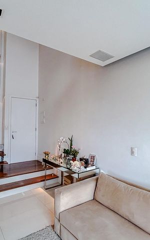 Apartamento à venda com 82m², 1 quarto e 2 vagasSala
