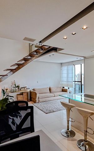 Apartamento à venda com 82m², 1 quarto e 2 vagasSala