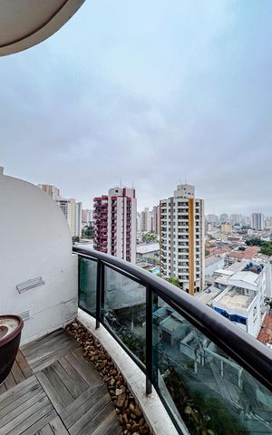 Apartamento à venda com 82m², 1 quarto e 2 vagasVaranda