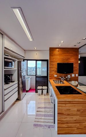 Apartamento à venda com 82m², 1 quarto e 2 vagasCozinha