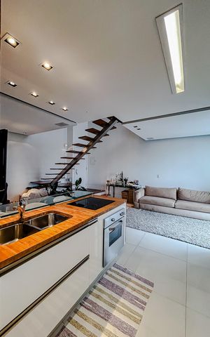 Apartamento à venda com 82m², 1 quarto e 2 vagasCozinha