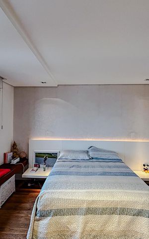Apartamento à venda com 82m², 1 quarto e 2 vagasQuarto 1 - Suíte
