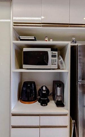 Apartamento à venda com 82m², 1 quarto e 2 vagasCozinha