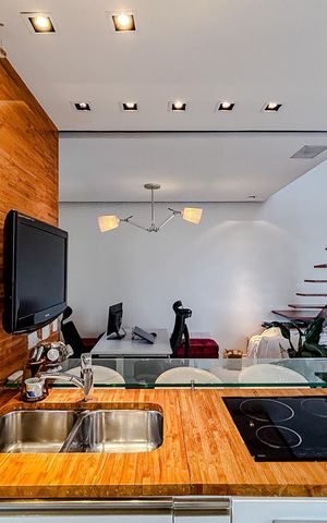 Apartamento à venda com 82m², 1 quarto e 2 vagasCozinha