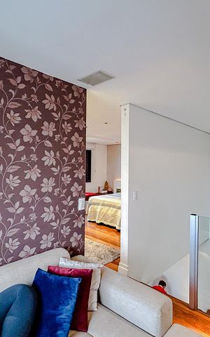 Apartamento à venda com 82m², 1 quarto e 2 vagasSala de TV