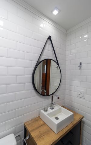 Apartamento para alugar com 60m², 2 quartos e 1 vaga Apartamento para alugar com 60m², 2 quartos e 1 vagaBanheiro da Suíte
