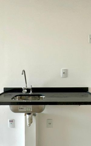Studio à venda com 26m², 1 quarto e sem vaga Studio à venda com 26m², 1 quarto e sem vagaCozinha