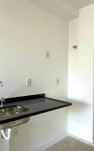 Studio à venda com 26m², 1 quarto e sem vaga Studio à venda com 26m², 1 quarto e sem vagaCozinha