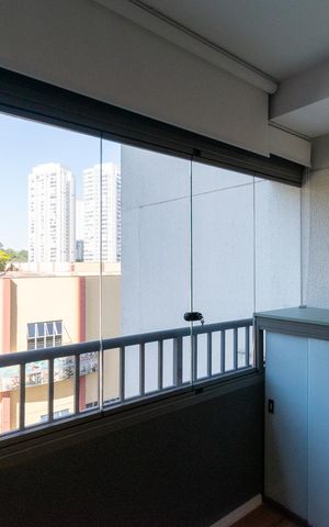 Studio para alugar com 24m², 1 quarto e sem vaga Studio para alugar com 24m², 1 quarto e sem vagaVaranda