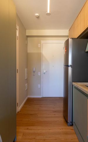 Studio para alugar com 24m², 1 quarto e sem vaga Studio para alugar com 24m², 1 quarto e sem vagaCozinha
