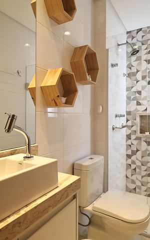 Apartamento à venda com 64m², 2 quartos e 1 vagaBanheiro