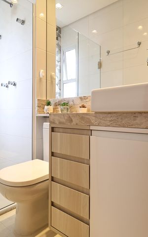 Apartamento à venda com 64m², 2 quartos e 1 vagaBanheiro da Suíte