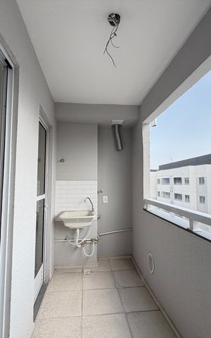 Apartamento para alugar com 47m², 2 quartos e sem vagaÁrea de Serviço/ Sacada