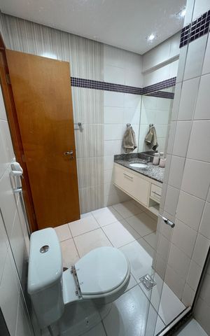 Apartamento à venda com 168m², 4 quartos e 1 vaga Apartamento à venda com 168m², 4 quartos e 1 vagaBanheiro da Suíte 1