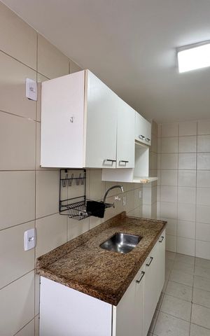 Apartamento à venda com 74m², 2 quartos e 1 vaga Apartamento à venda com 74m², 2 quartos e 1 vagaCozinha e Área de Serviço